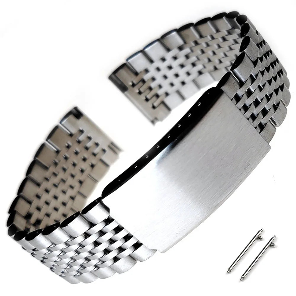 Garmin Beads of Rice Steel Bracelet in a matte finish