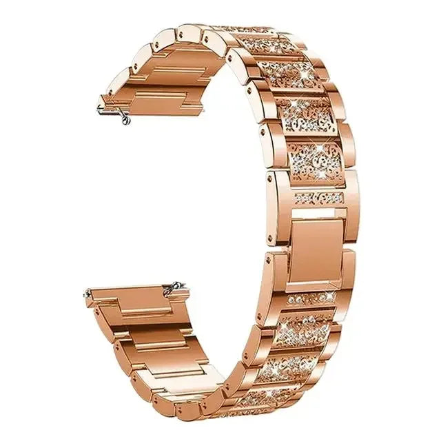 Garmin Women's Rhinestone Link Bracelet in Rose Gold