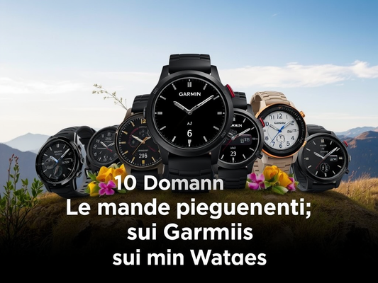 Le 10 Domande più Frequenti sui Garmin Watches: Scopri tutto ciò che devi sapere!