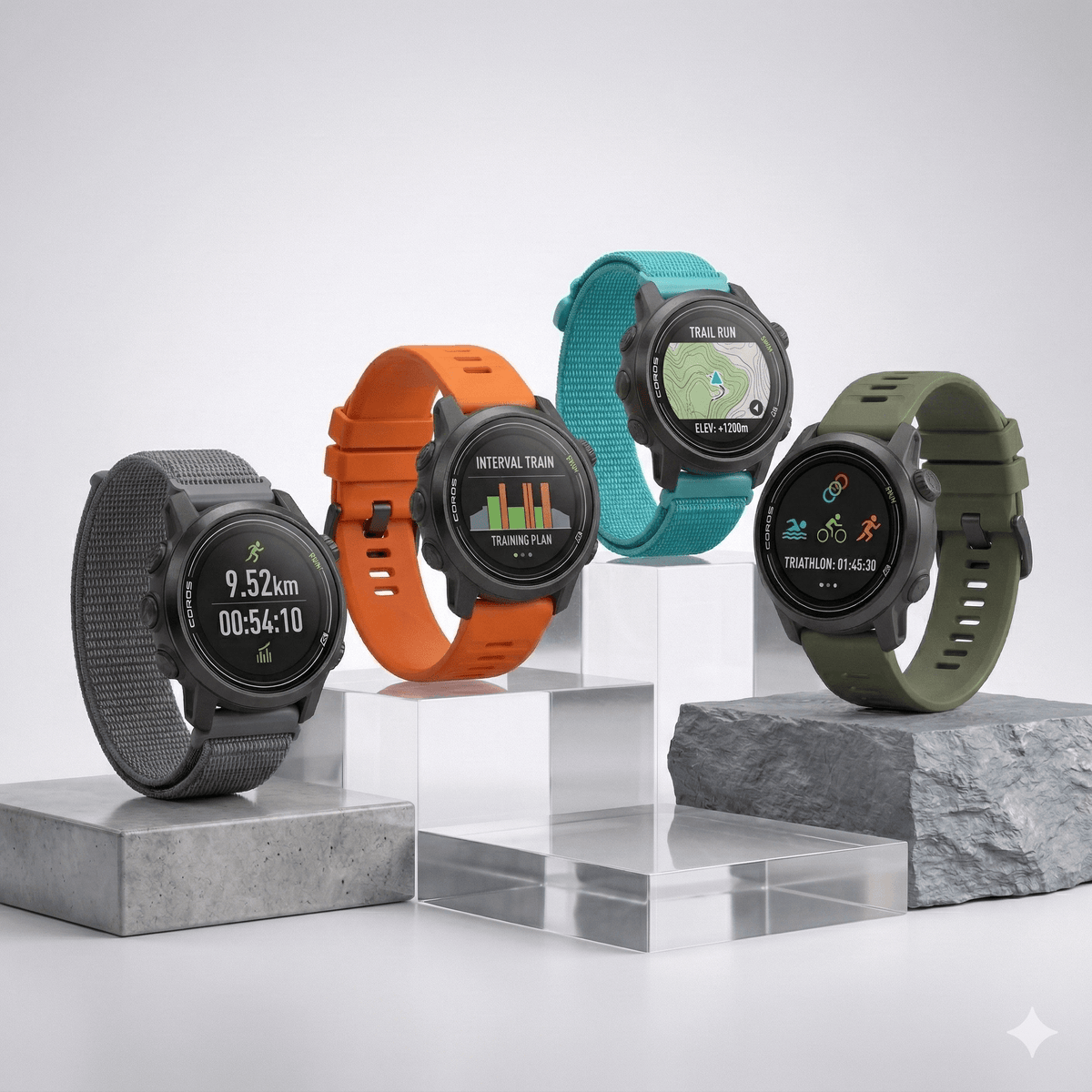 COROS smartwatch bands and straps