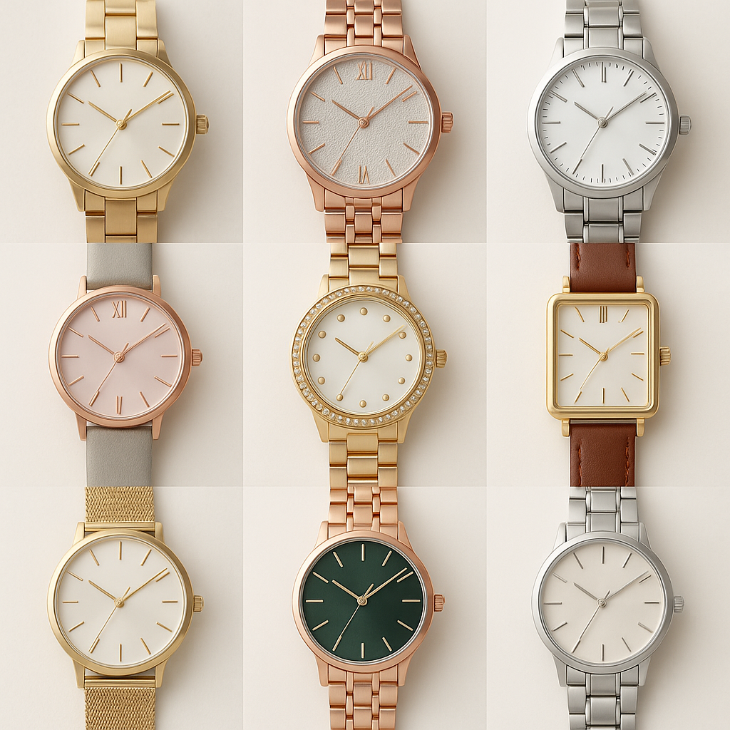 Women's analog and quartz watches