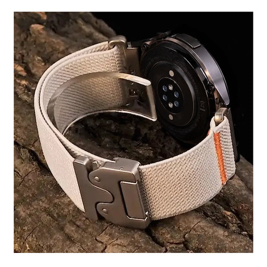 Amazfit Balance, GTR, GTS & Bip Stretch Nylon Band, Metal Clip Buckle