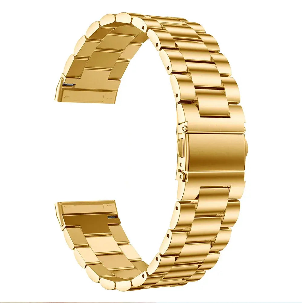 Fitbit Versa 3/4 & Sense 1/2 Three-Link Metal Band - Gold