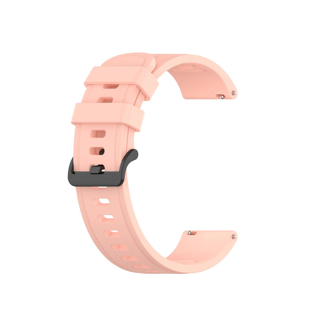 Silicone Pin Buckle Band for Polar – Light Pink