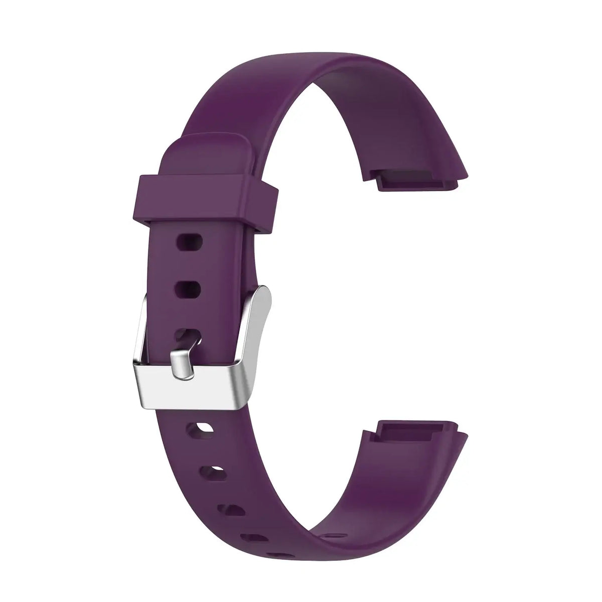 Fitbit Luxe Classic Silicone Buckle Band - Deep Purple