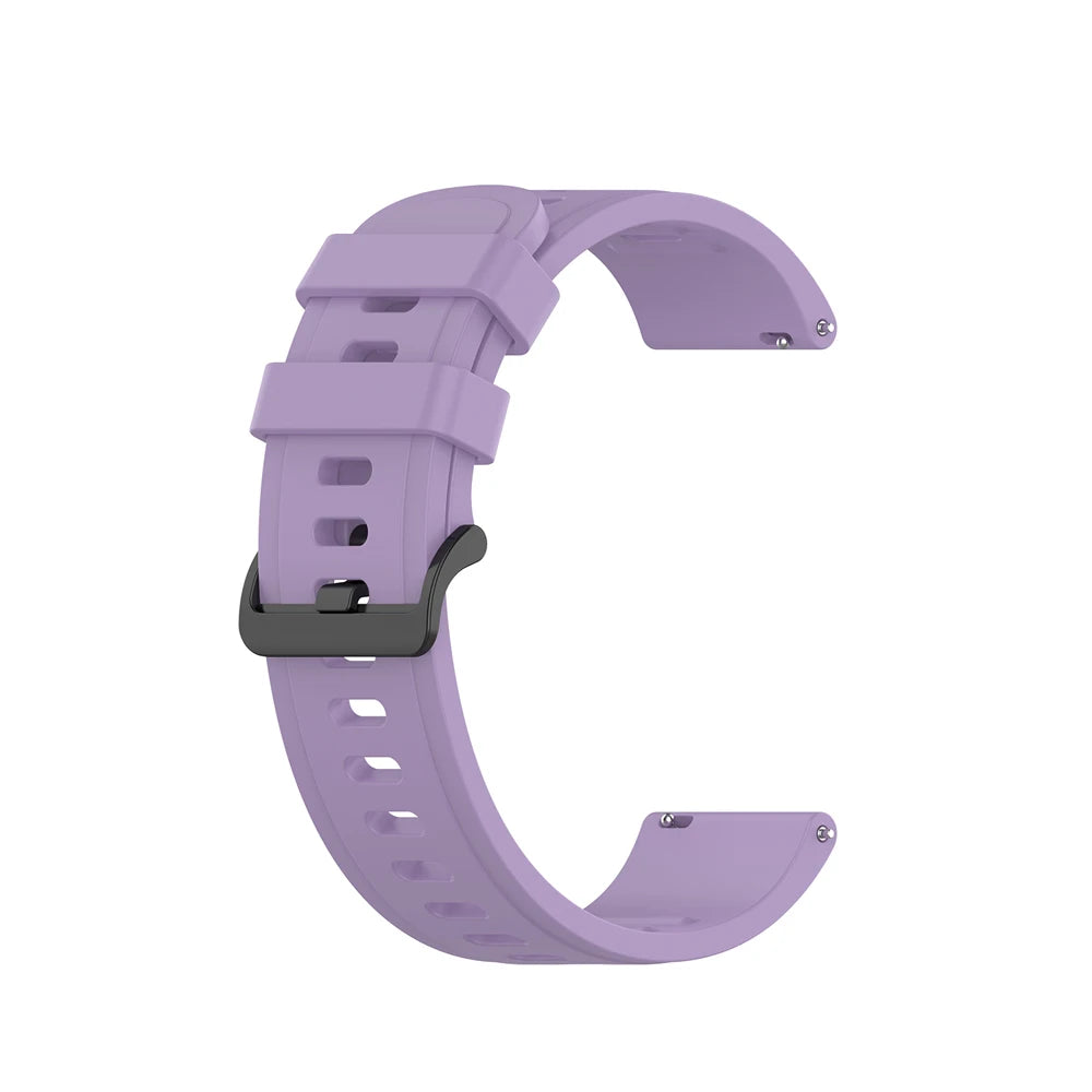 Silicone Pin Buckle Band for Polar – Lavender