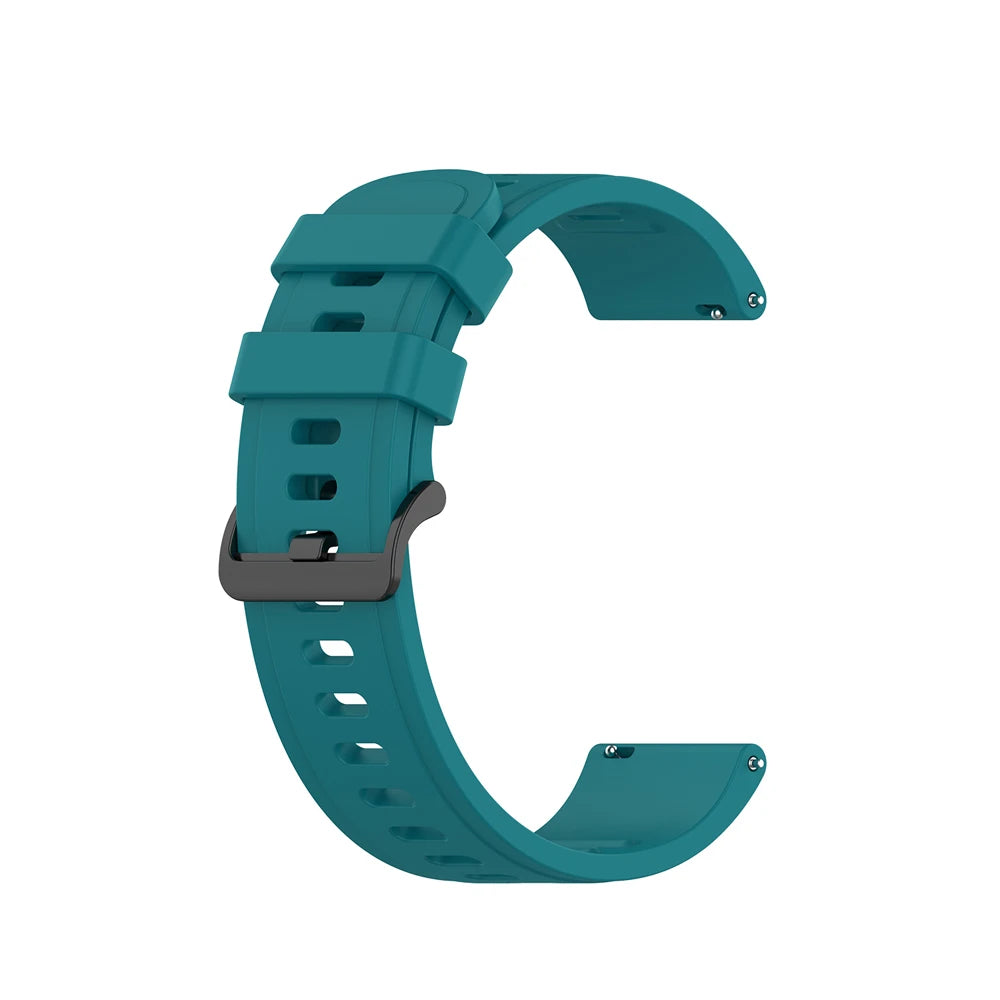 Silicone Pin Buckle Band for Polar – Teal