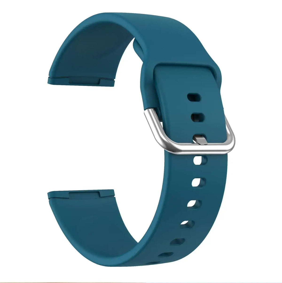 Fitbit Versa 3/4 & Sense 1/2 Silicone Buckle Band - Deep Teal