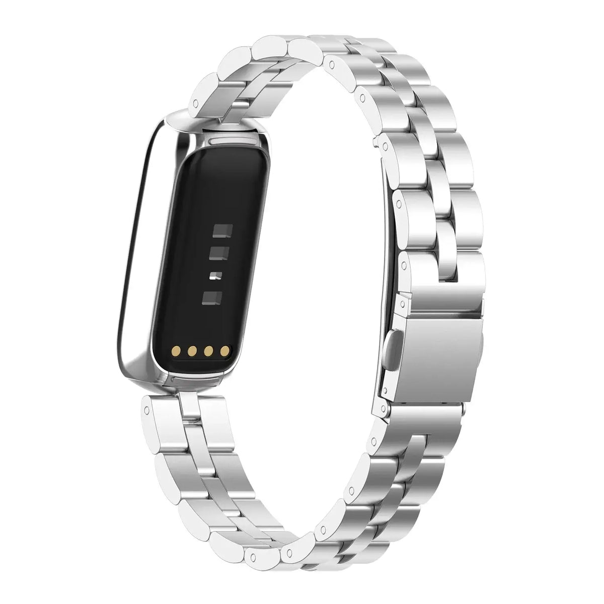 Fitbit Luxe Classic Stainless Steel Link Band - Silver