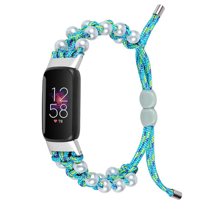 Fitbit Luxe Braided Rope Band with Pearl-Style Beads — product detail