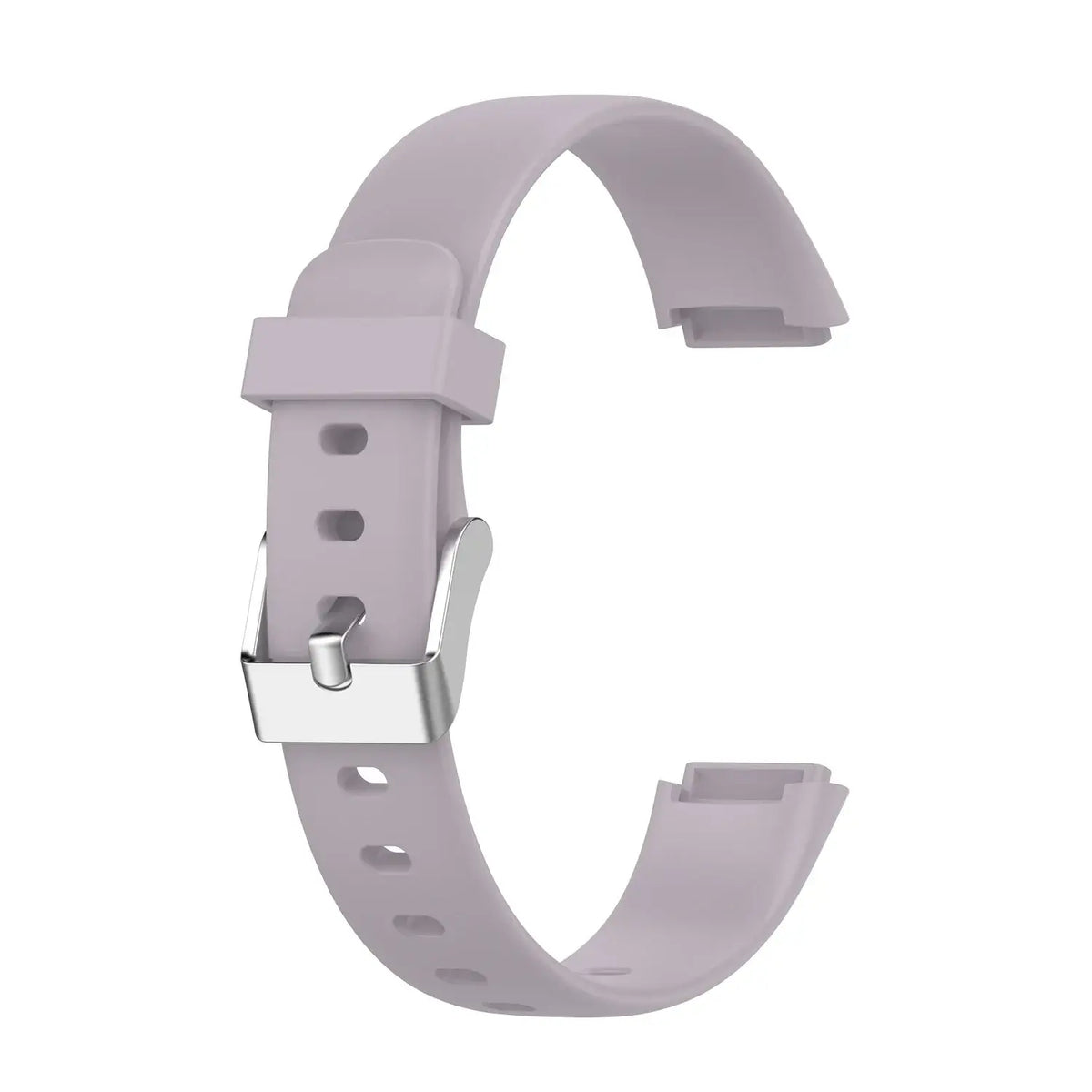 Fitbit Luxe Classic Silicone Buckle Band - Lilac Gray