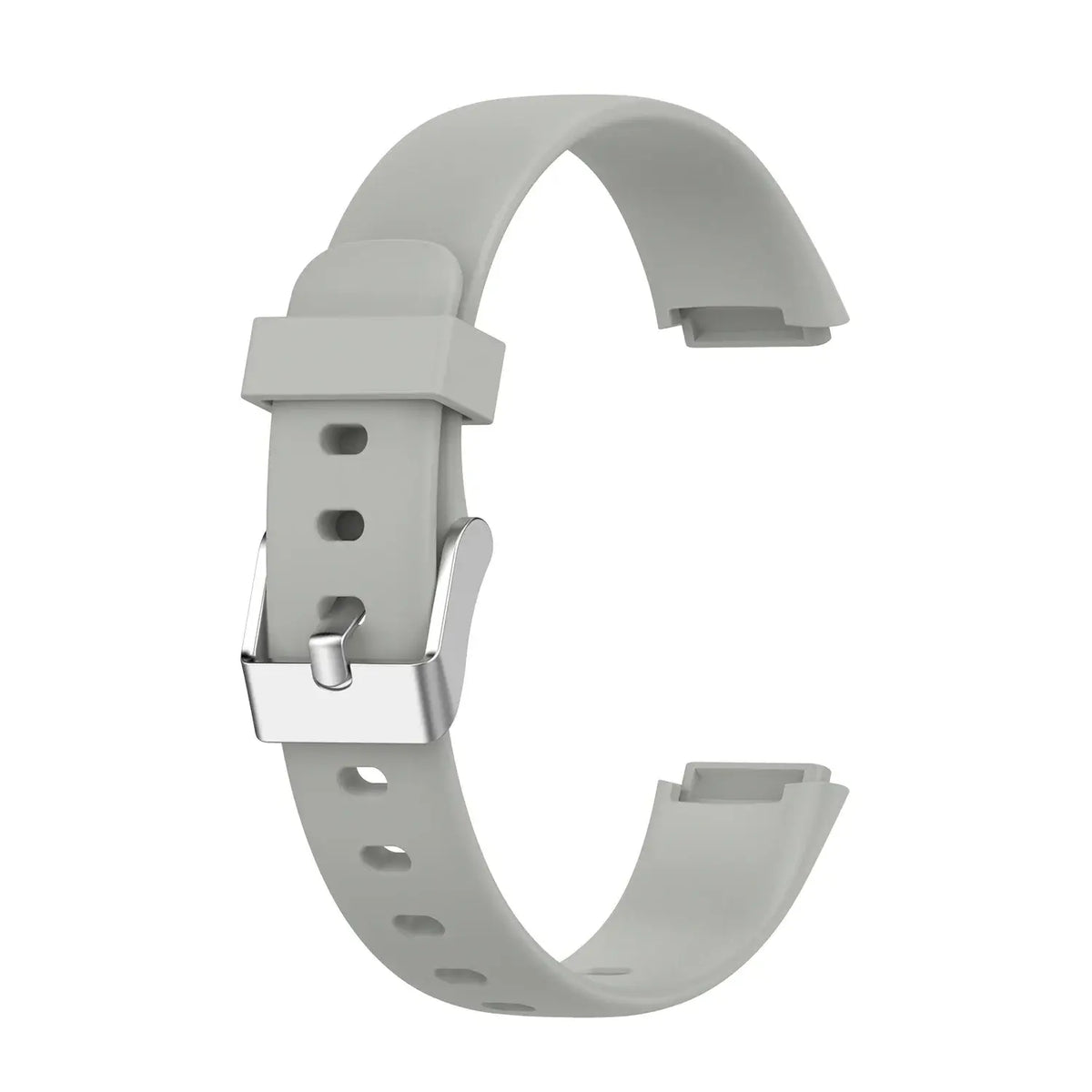 Fitbit Luxe Classic Silicone Buckle Band - Gray