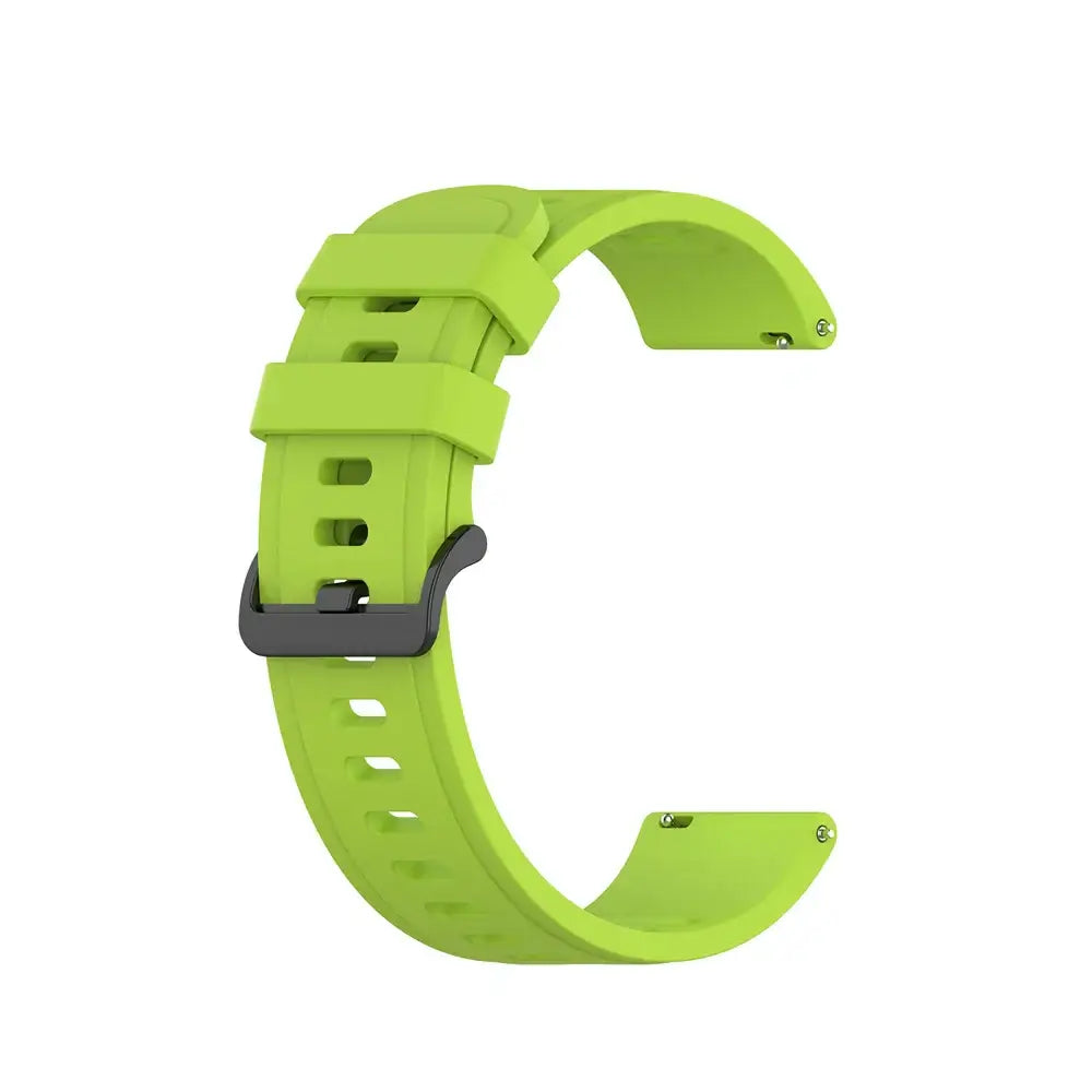 Silicone Pin Buckle Band for Amazfit – Lime Green