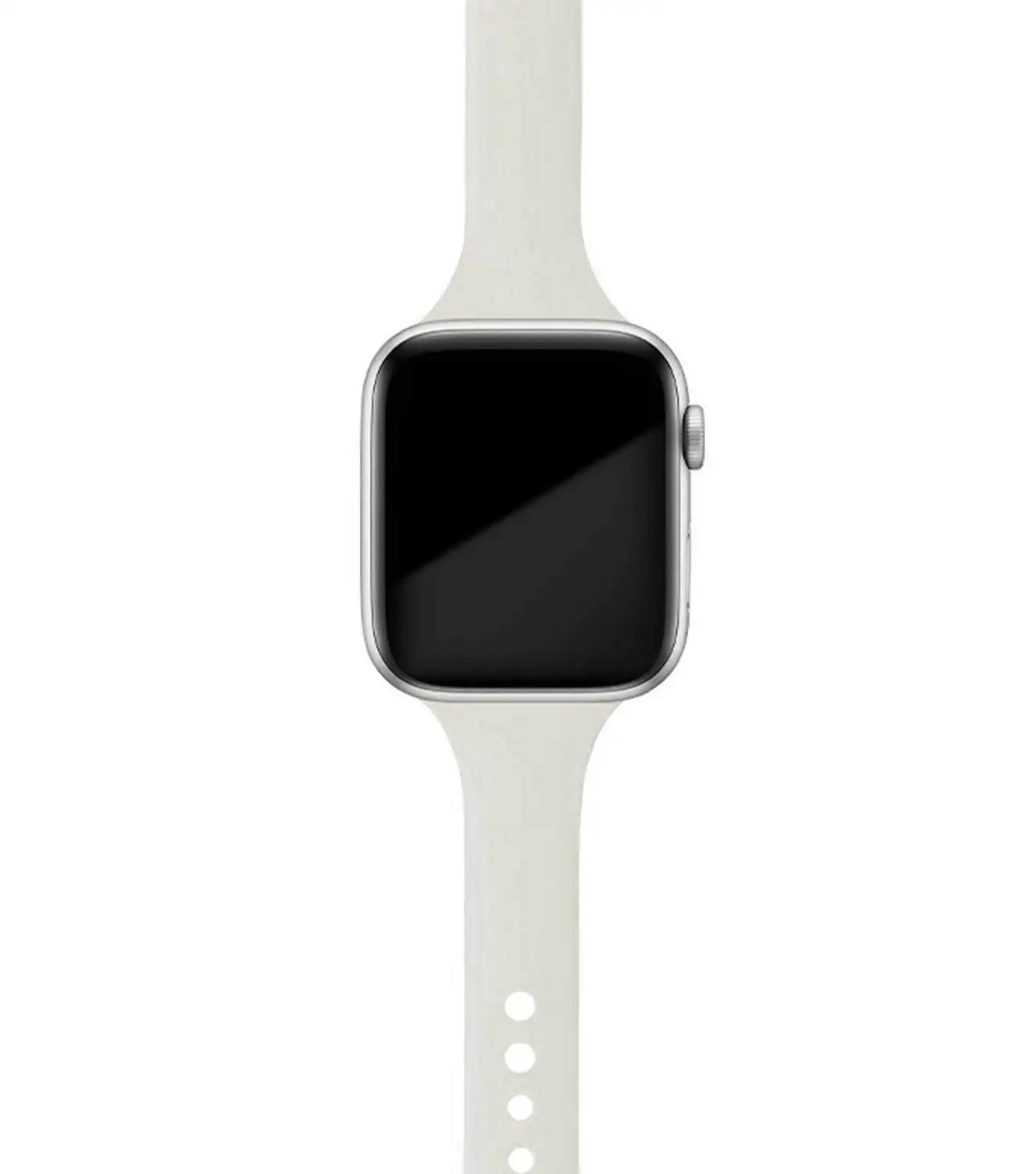 Stone tapered silicone Apple Watch band