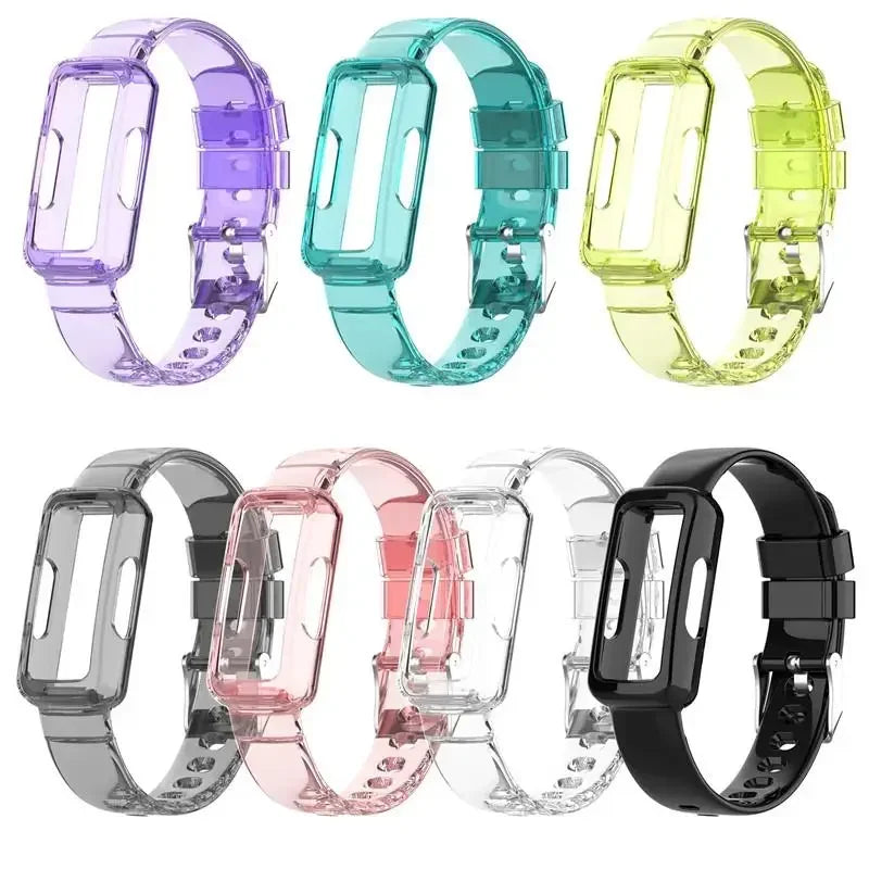 Fitbit Luxe Transparent Case-and-Band Strap - Case-and-band color options
