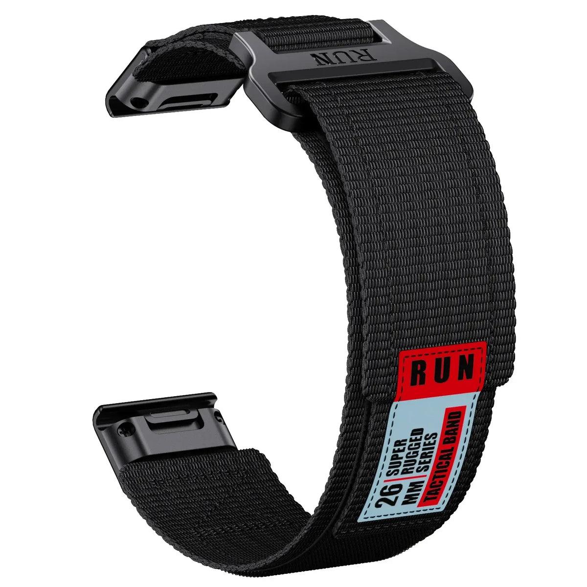 Garmin QuickFit Nylon Sports Loop Band in Black
