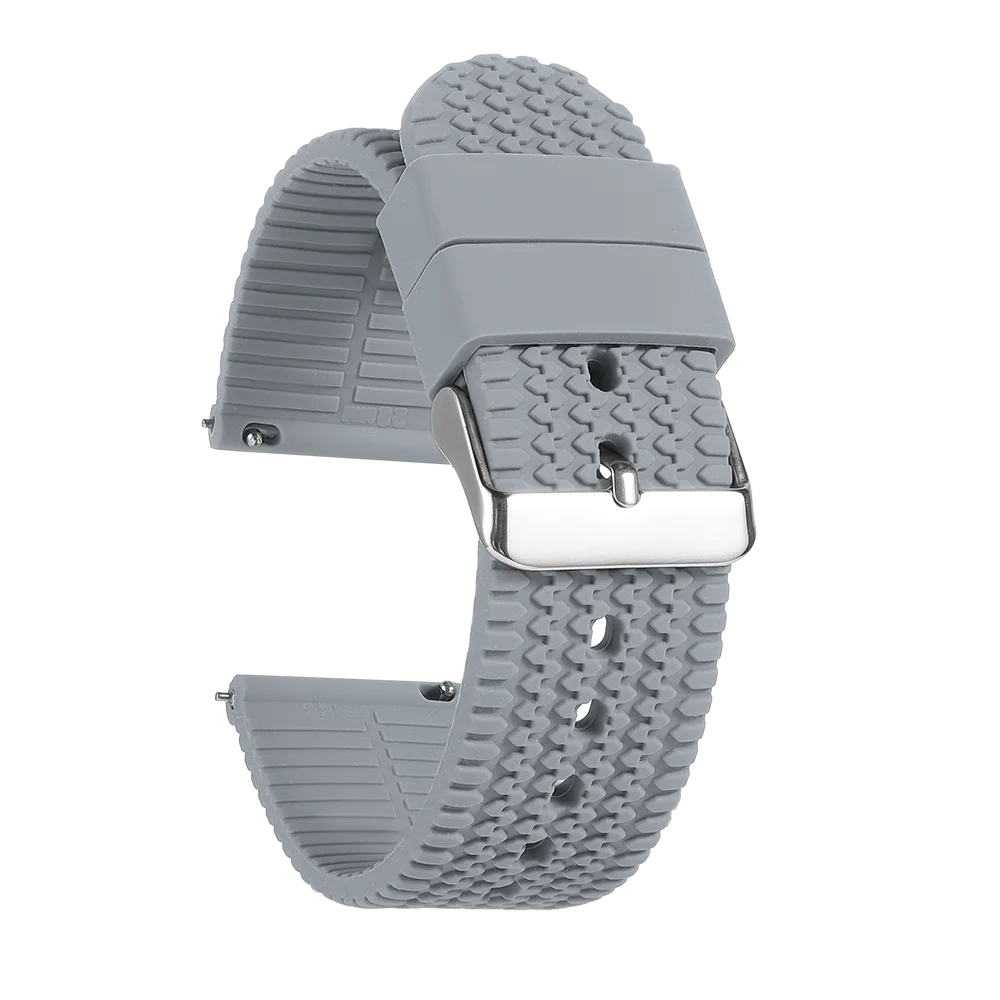 Garmin Tread Pattern Silicone Band in Gray