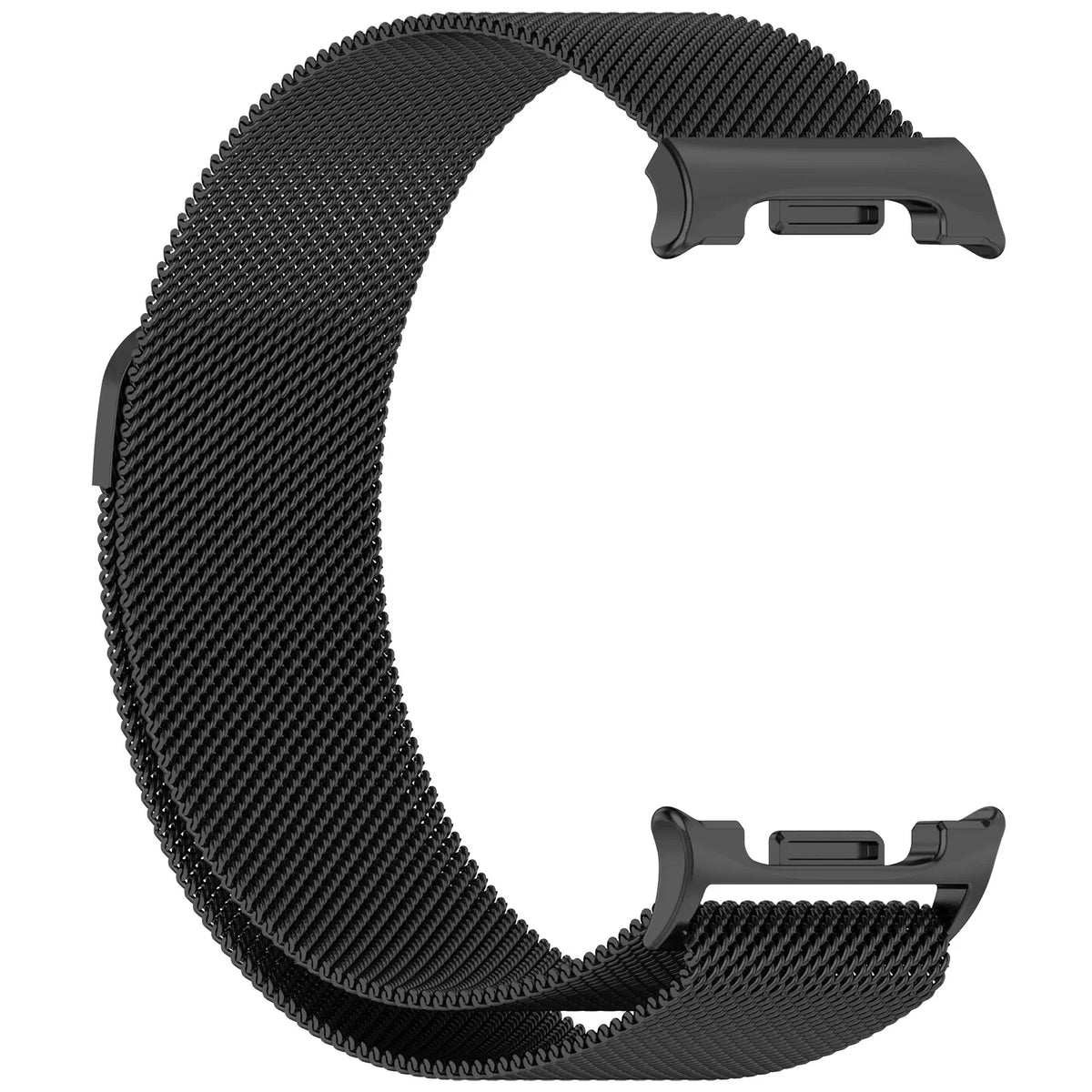 Samsung Galaxy Stainless Steel Link Watch Band - Watch8/Watch8 Classic/Watch9/Ultra/Ultra2 in black Milanese style