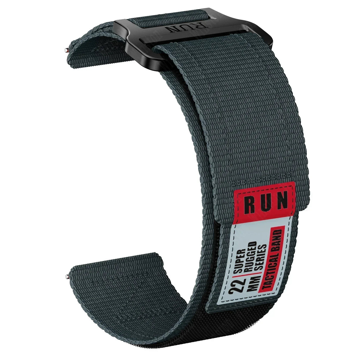 OnePlus Smartwatch Bands Nylon Sport Loop Woven Watch Strap Bracelet in green with adjustable buckle.