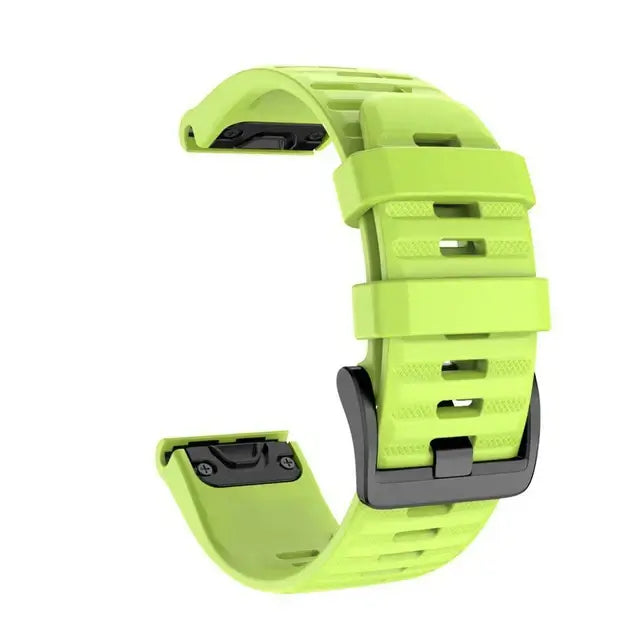Garmin QuickFit Silicone Sport Band in Neon Green