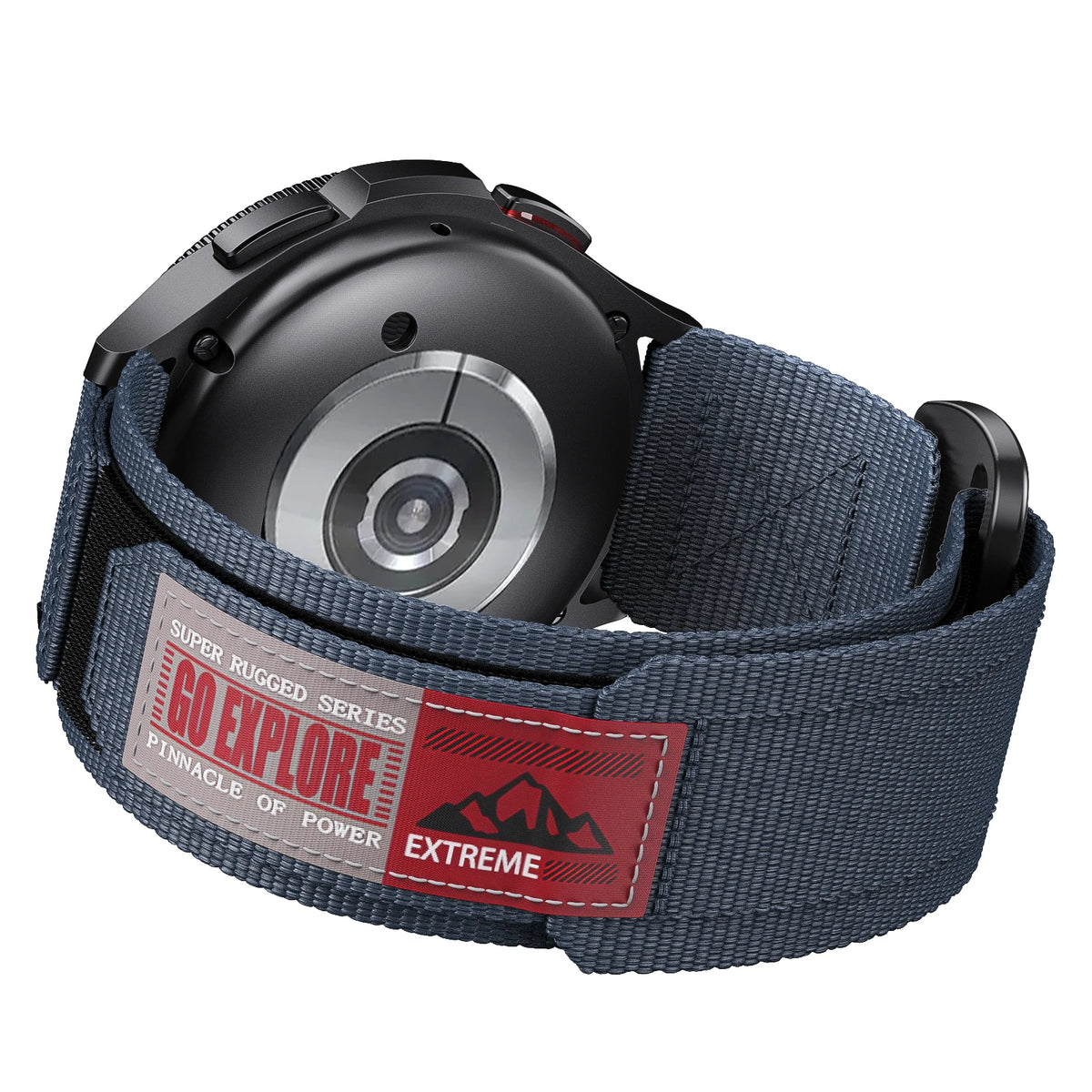 Motorola Moto Nylon Sport Loop with GO EXPLORE Patch — Navy Blue