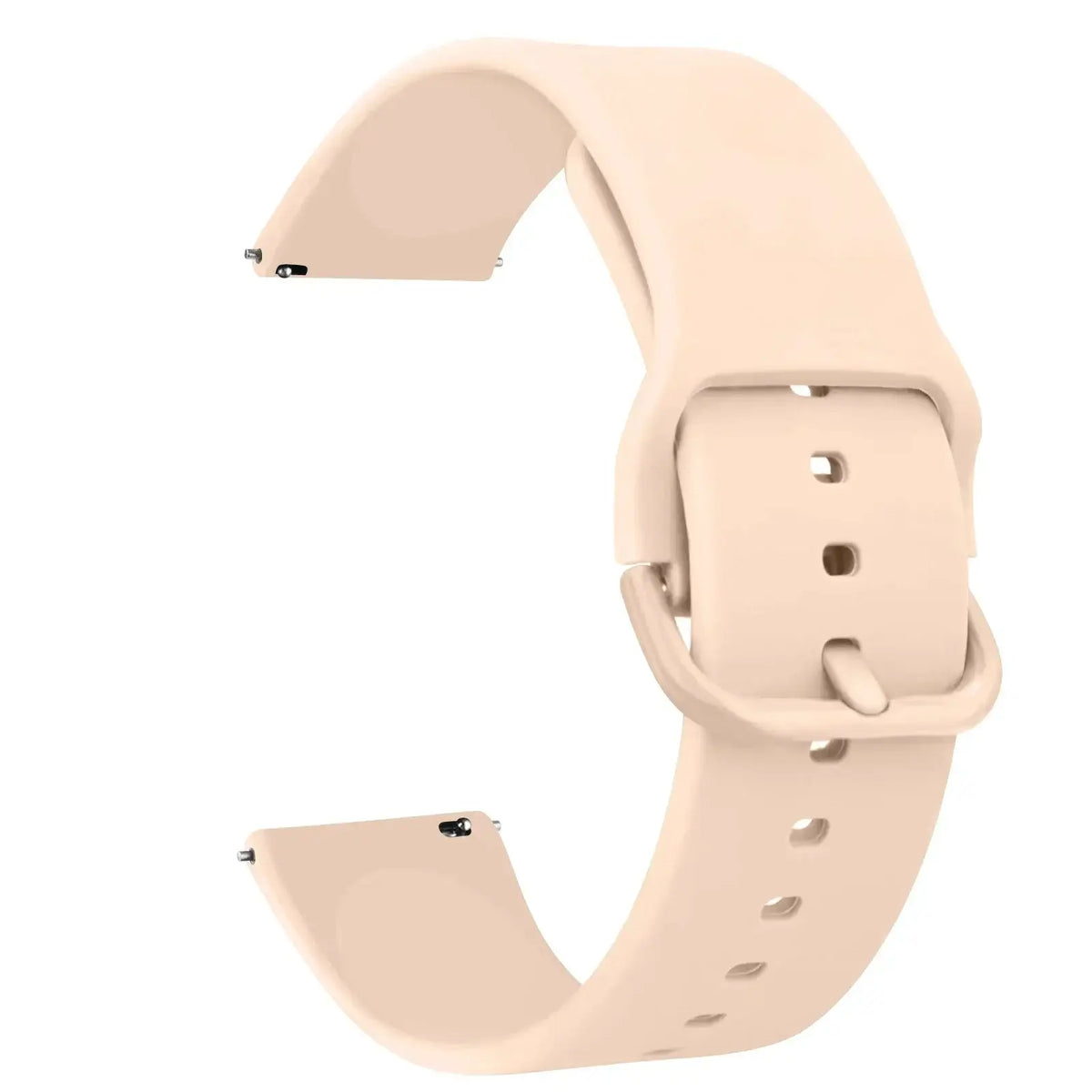 Amazfit Silicone Watch Band with Matching Buckle - Apricot Pink