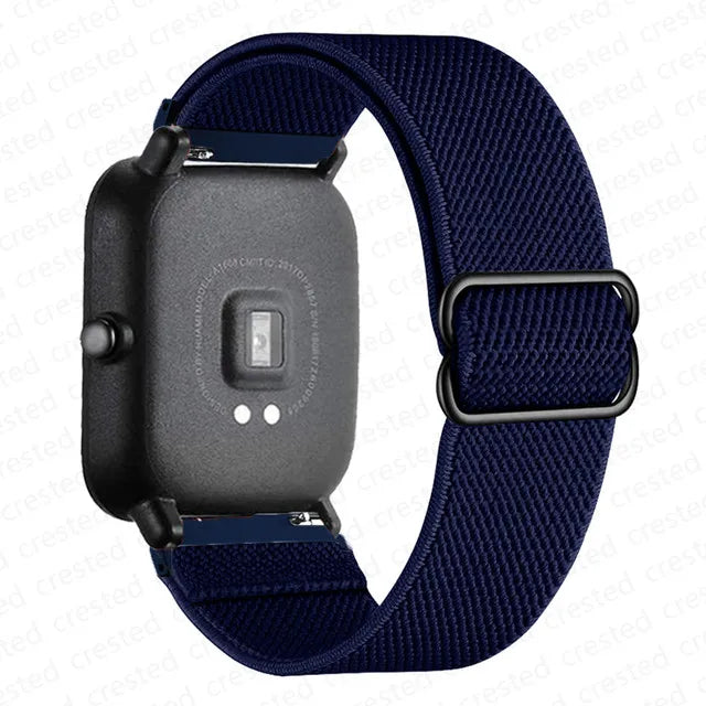 COROS Adjustable Elastic Fabric Watch Band - Midnight Blue