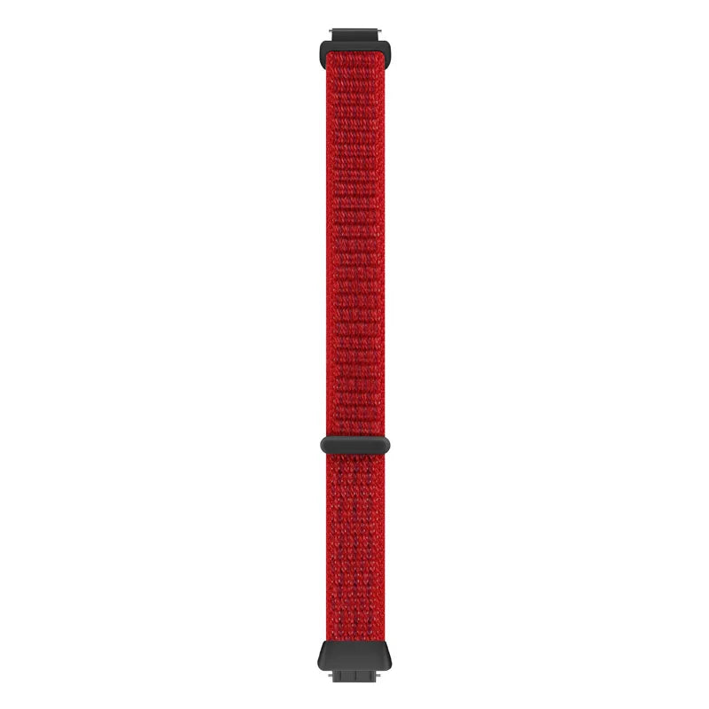 Red Fitbit Inspire 3, Inspire 2 and Ace 3 Nylon Sport Loop Band