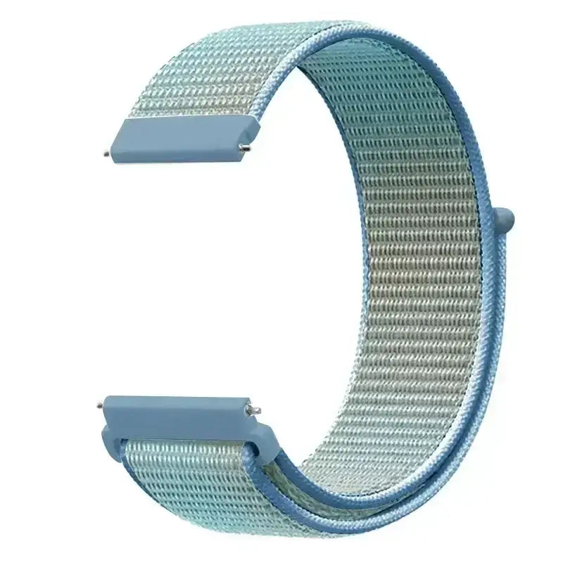 Amazfit Woven Nylon Hook-and-Loop Band — Cornflower Blue