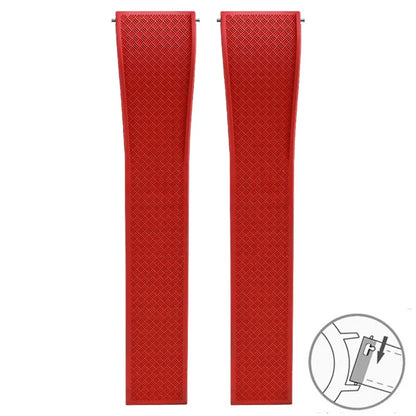 Garmin FKM Rubber Band — strap in red