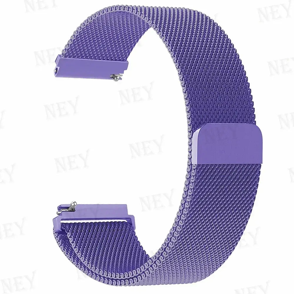 Amazfit Stainless Steel Milanese Mesh Band — Lavender