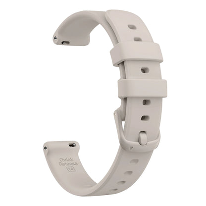 Sand Gray Garmin Lily 2 and 2 Active 14mm Silicone Band with Buckle
