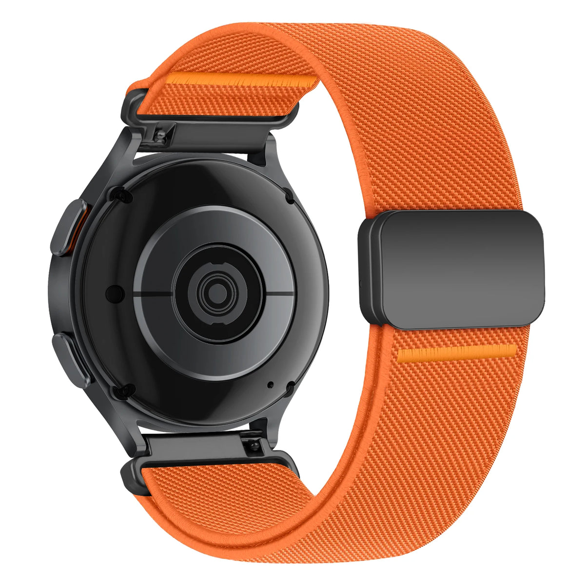 Motorola Moto Nylon Band with Magnetic Clasp and Orange Accents — Orange