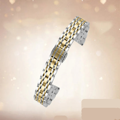 Garmin Lily 2 Women's Stainless Steel Bracelet in Silver & Gold, fine link style