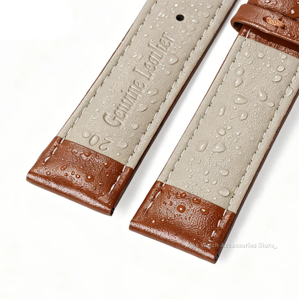 Garmin Slim Calfskin Band — underside details