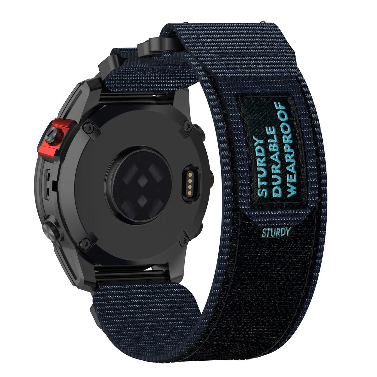 Garmin QuickFit 20/22/26mm Braided Nylon Hook-and-Loop Band — product detail