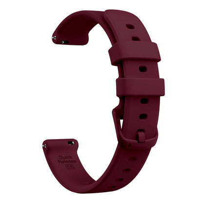 Wine Red Garmin Lily 2 and 2 Active 14mm Silicone Band with Buckle