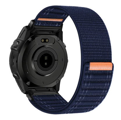 Dark Blue Garmin QuickFit 20/22/26mm Lightweight Nylon Loop Band