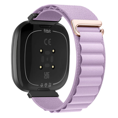Lavender Fitbit Versa 4, Versa 3, Sense 2 and Sense Alpine Loop Nylon Band