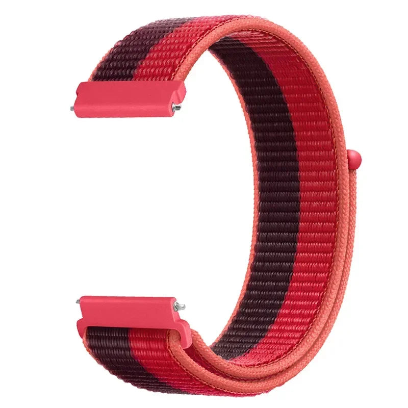 Polar Adjustable Nylon Sport Loop Band – Red / Burgundy