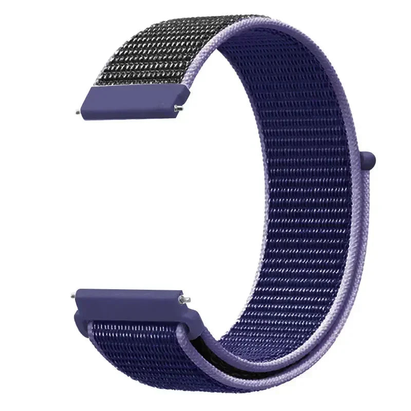 Polar Woven Nylon Hook-and-Loop Band – Black / Indigo