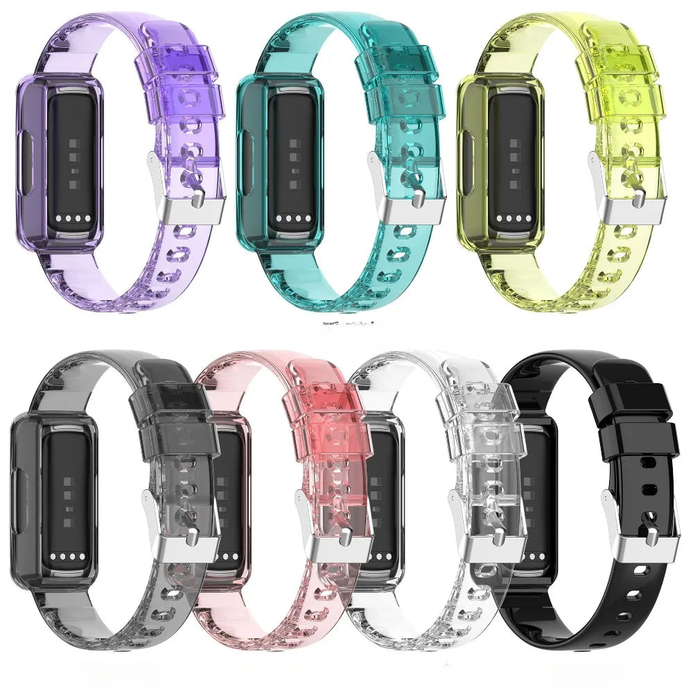 Fitbit Inspire, Luxe and Ace Clear Band with Built-In Case