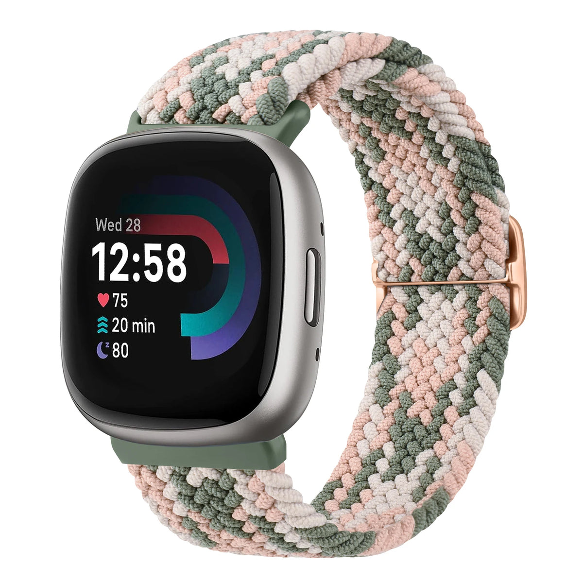 Fitbit Versa 4, Versa 3, Sense 2 and Sense Stretch Braided Loop Band