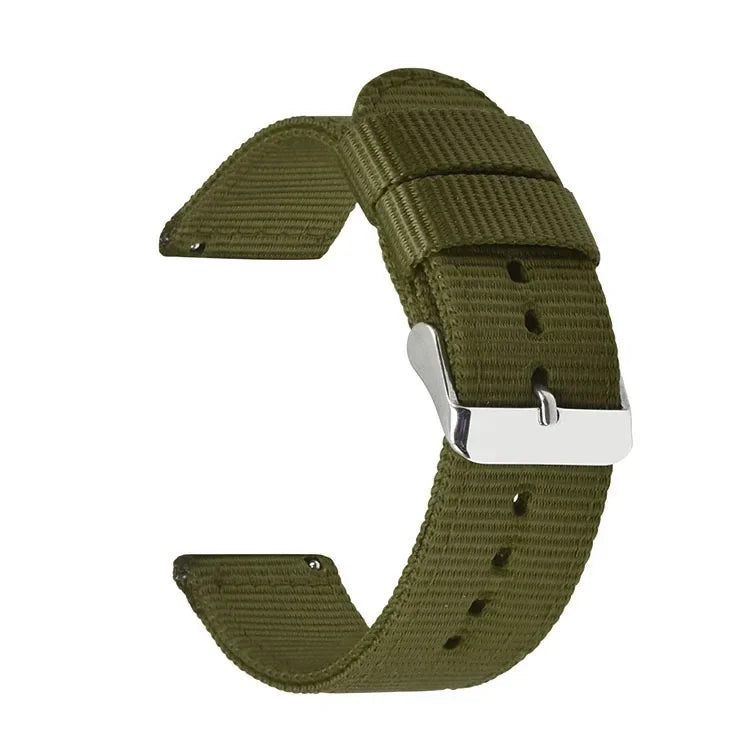 Garmin Woven Nylon Band in Army Green