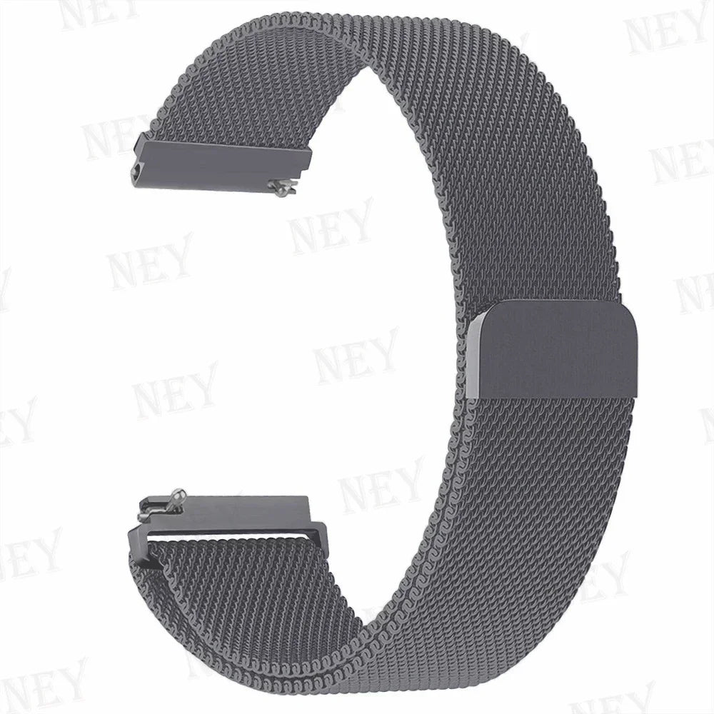 Motorola Moto Stainless Steel Milanese Mesh Band — Graphite Gray