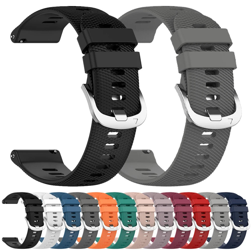 OnePlus Smartwatch Silicone Band Sports Strap Replacement Bracelet variety of colors and styles displayed.