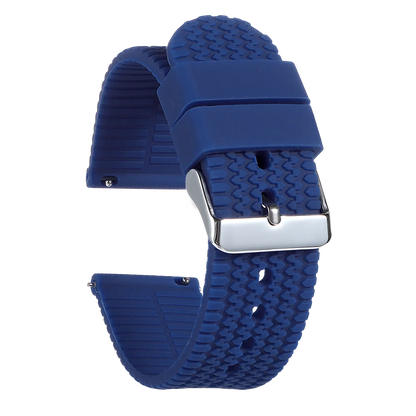 Garmin Tread Pattern Silicone Band in Navy Blue