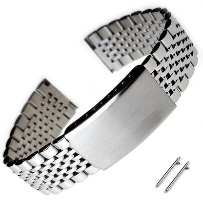 Garmin Beads of Rice Steel Bracelet in a polished finish