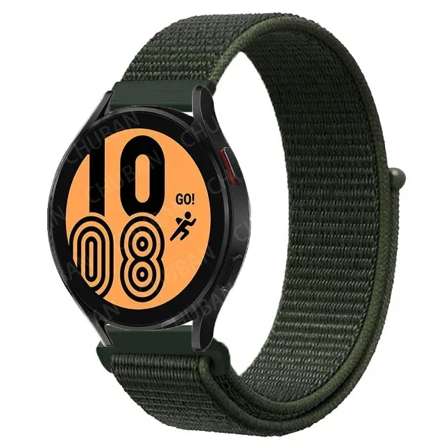 COROS Nylon Sport Loop Watch Band in Solid & Mixed Colors - Cargo Khaki