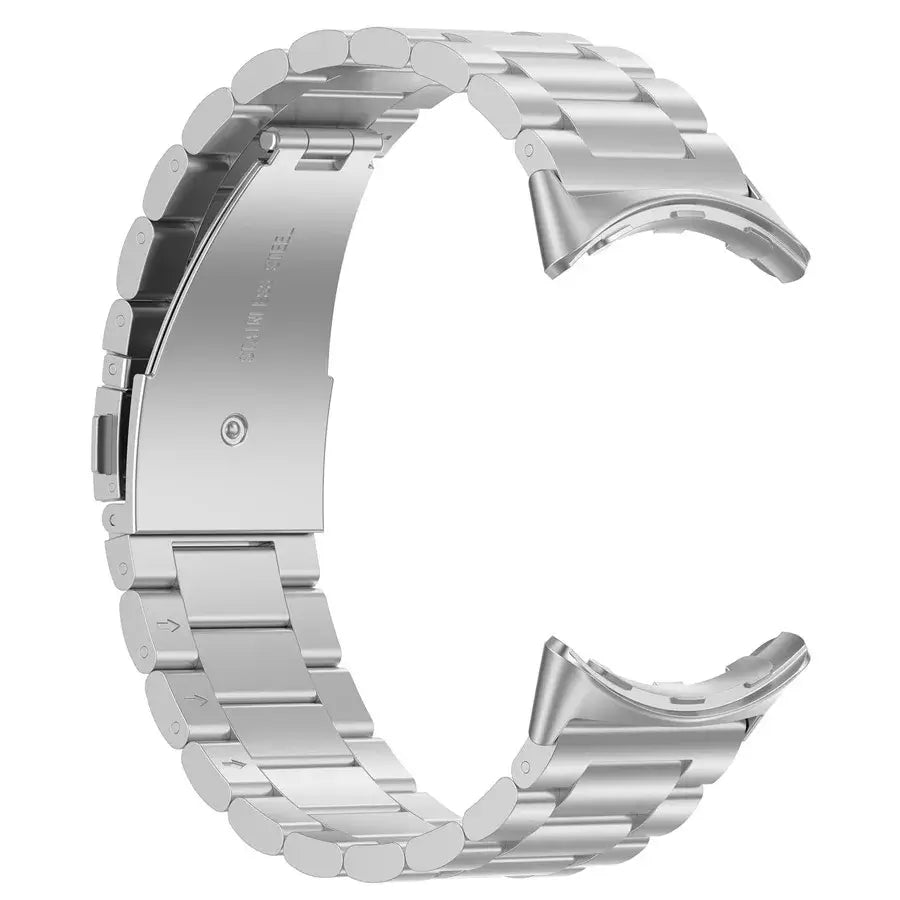 Stainless Steel Link Google Pixel Watch Bracelet in Silver